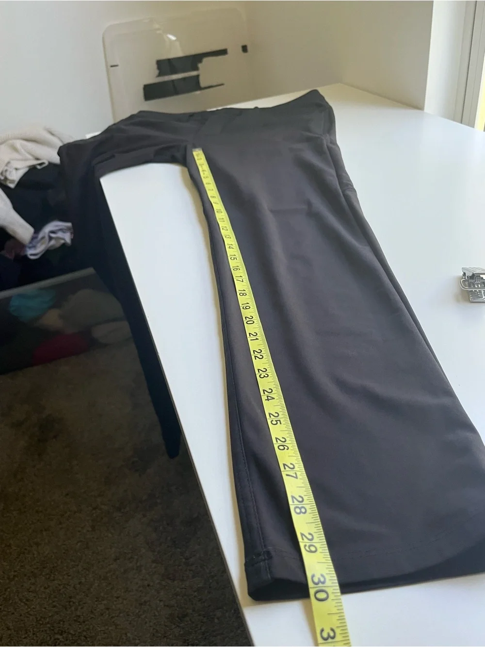 Lululemon ABC 5 Pocket Pant Slim Fit Black 32 X 30 Warpstreme LM5AD9S